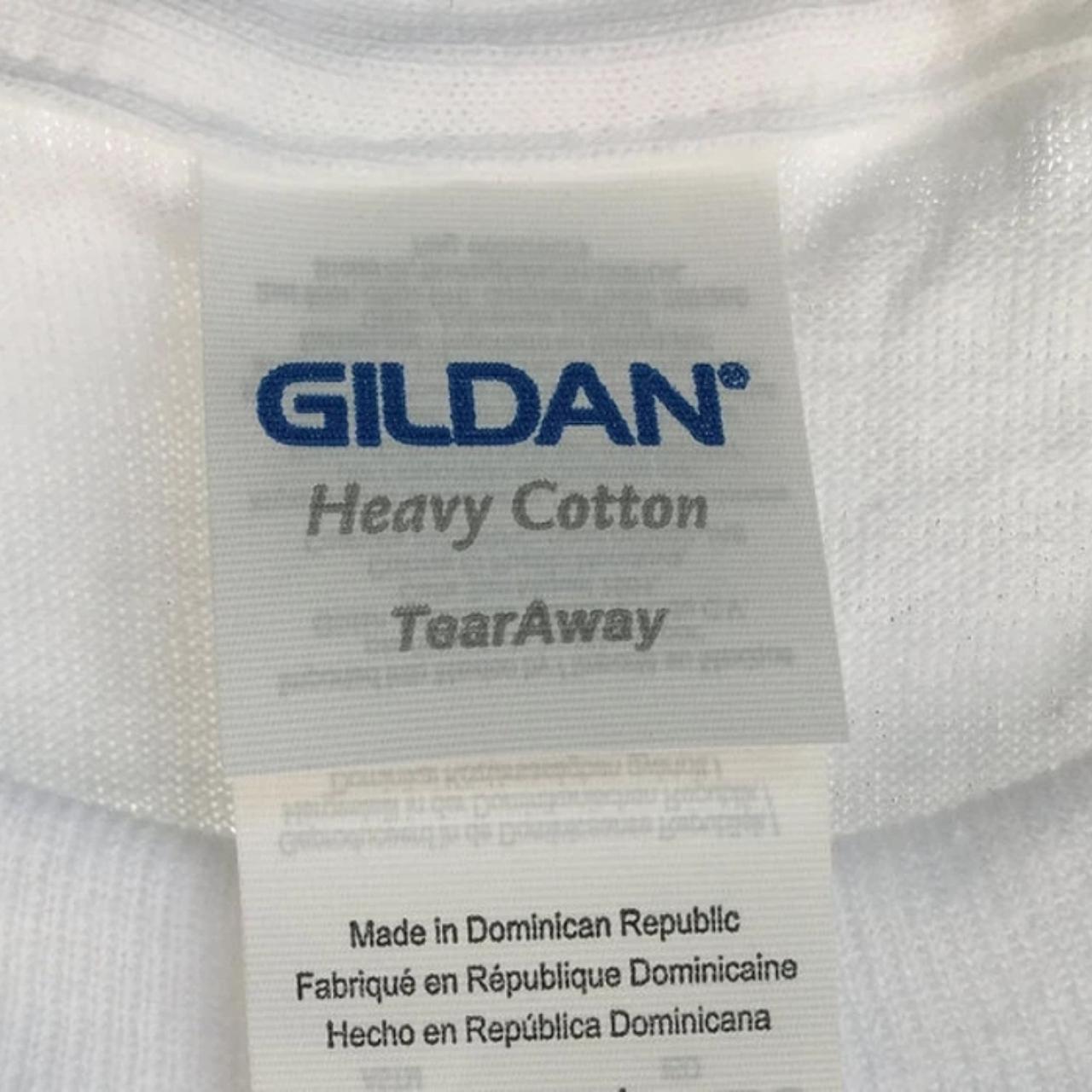 gildan ultra cotton tag year