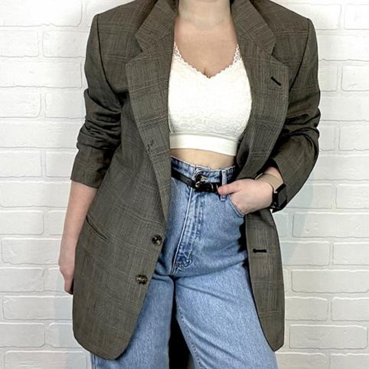 Vintage Balmain Oversized Boyfriend Fit 100% Depop