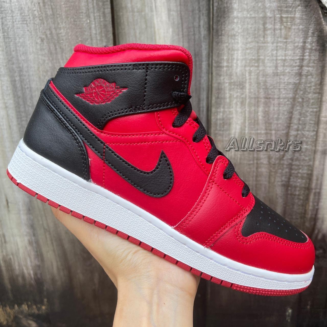 jordan 1 mid reverse bred