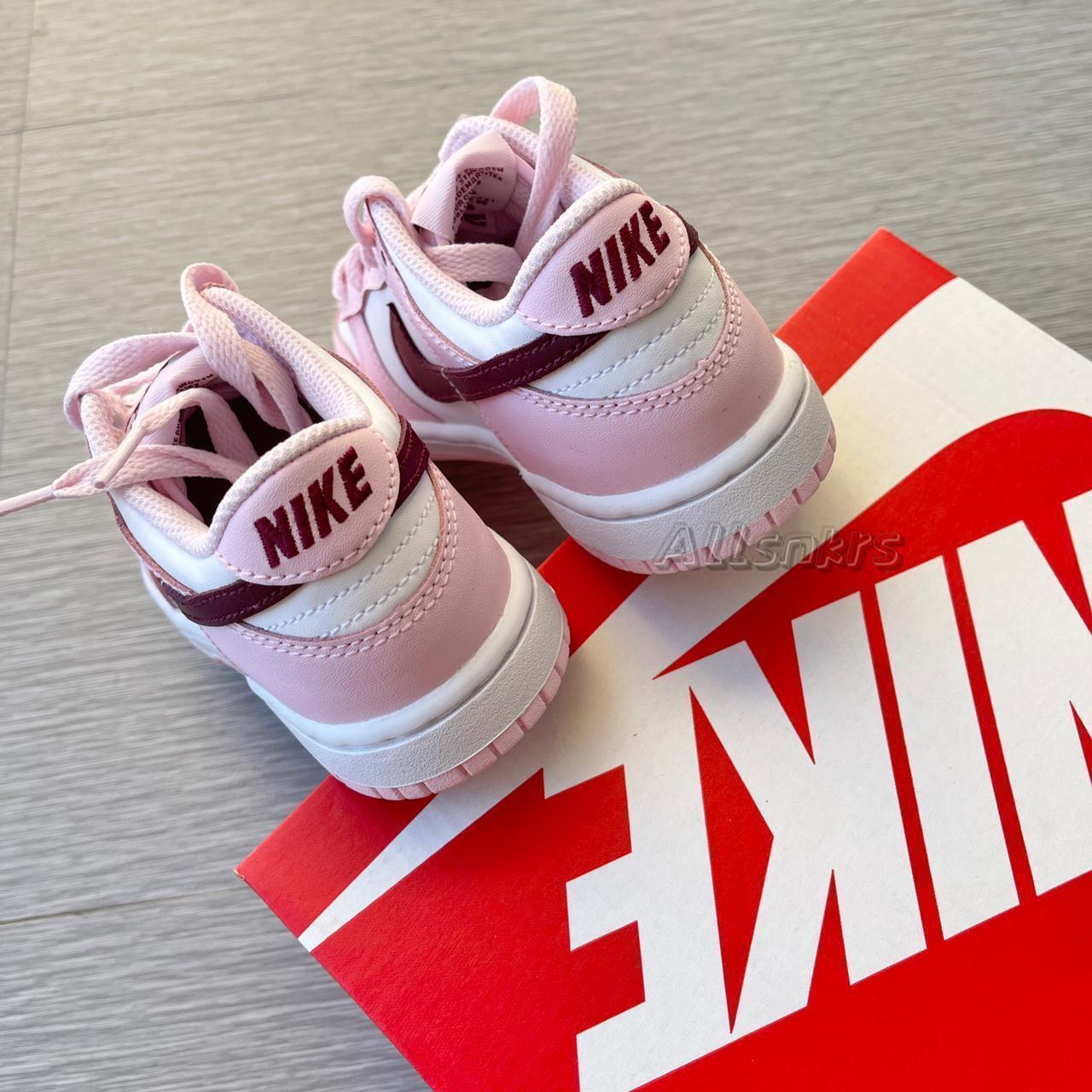 Nike Shoes Sneakers Dunk Low Pink Foam🌸 PS 12c Size... - Depop