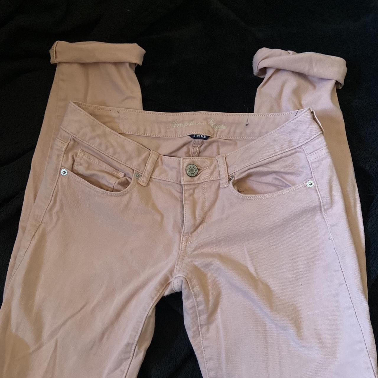 american eagle pink pants