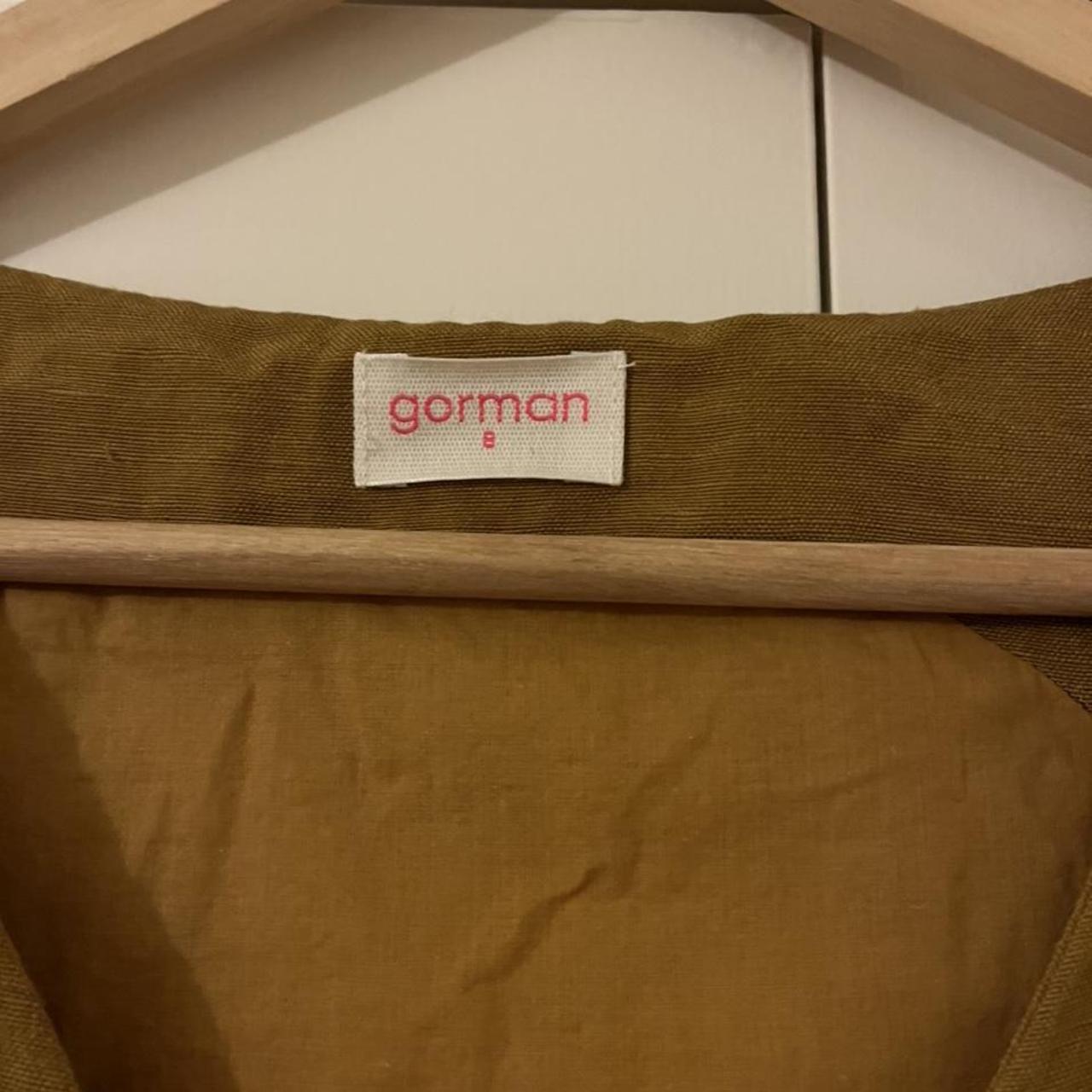 Gorman linen dress mustard yellow size 8 - Depop