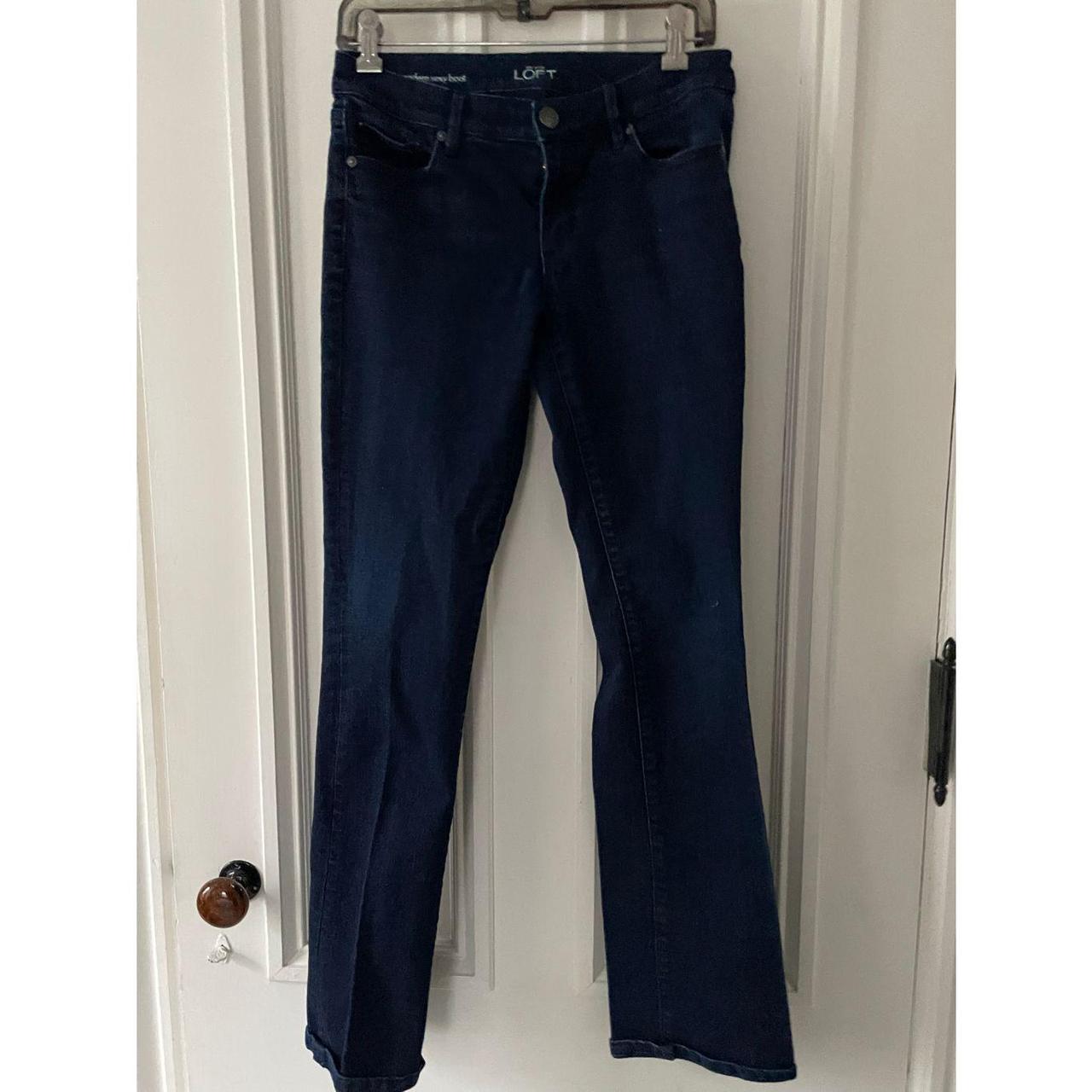 Loft modern bootcut jeans sale