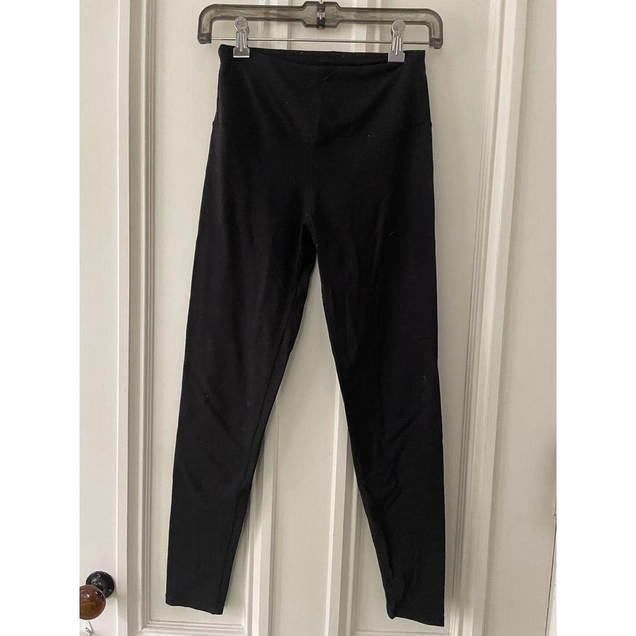 black kyodan leggings. size medium mesh detail on - Depop