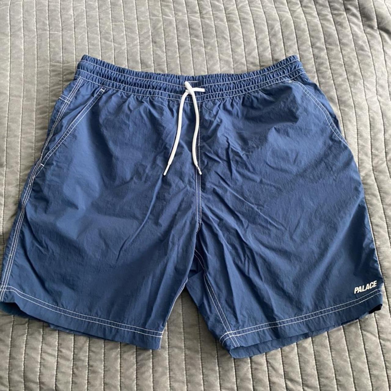 Palace Men's Navy Shorts | Depop