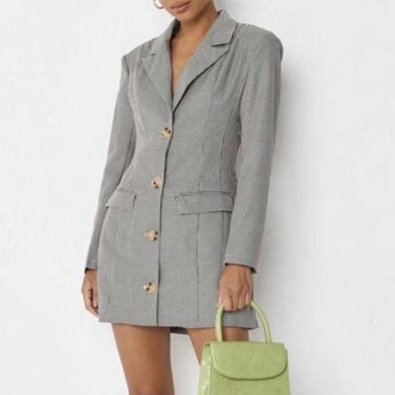 Missguided dogtooth blazer dress, size UK Such