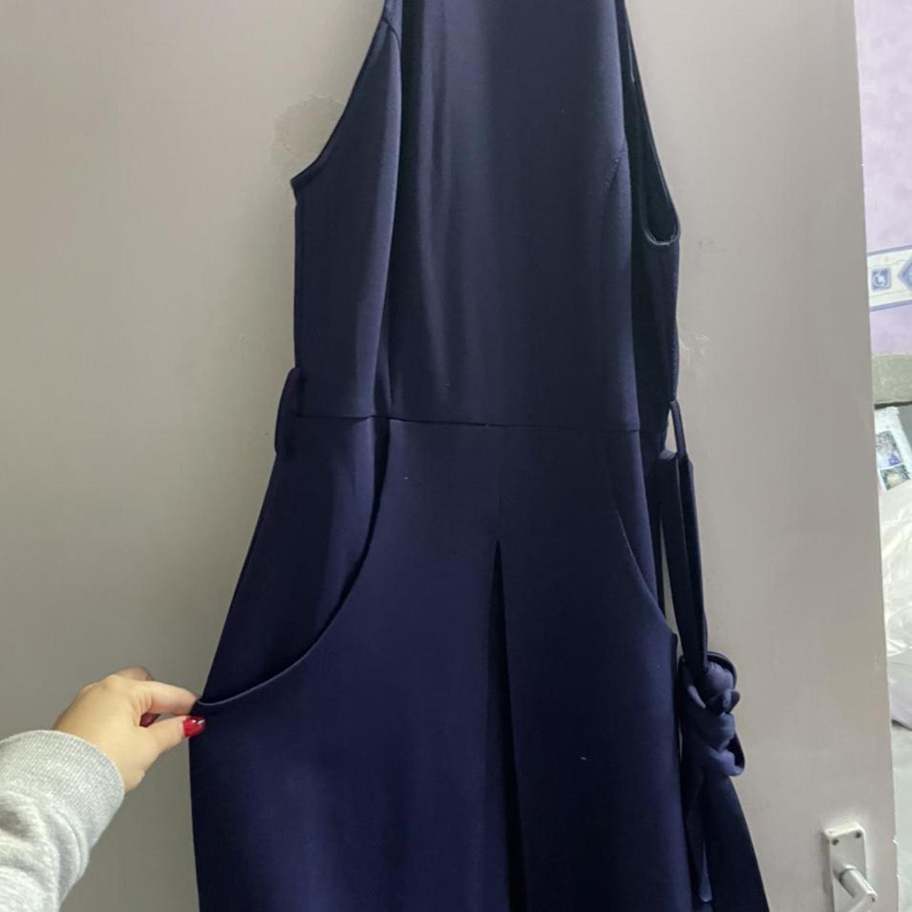 Pink boutique 2024 navy dress