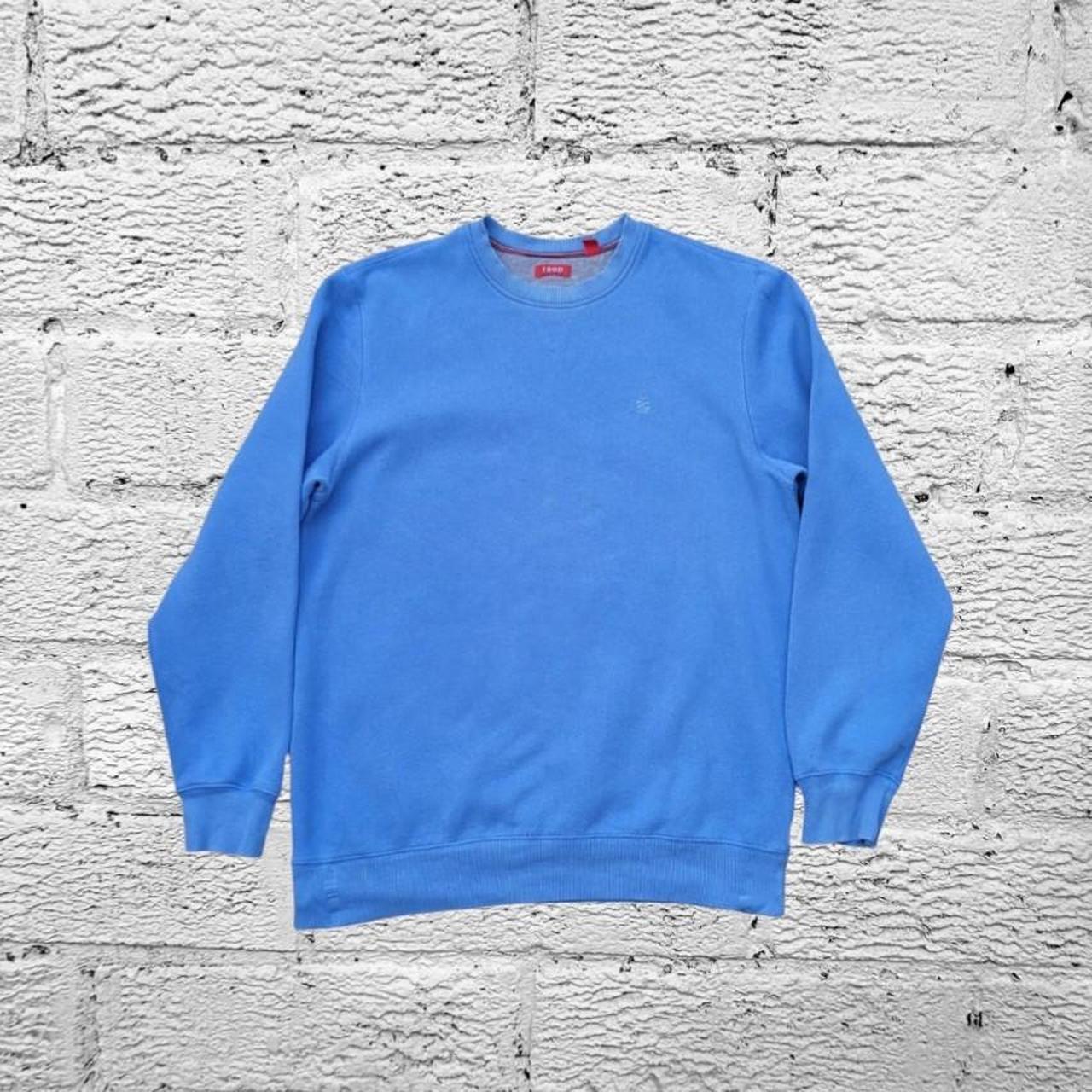 Izod Baby Blue Sweatshirt Nice clean essential... Depop