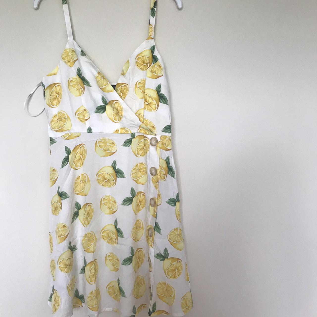 Lemon dress forever 21 best sale