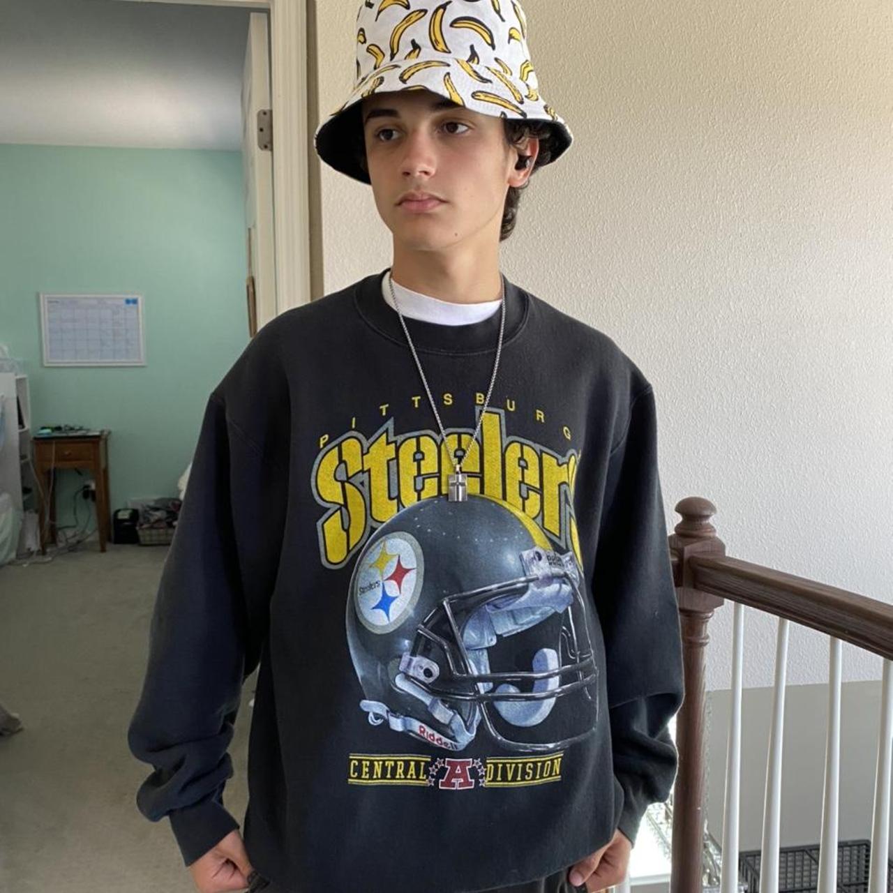 Vintage retro Pittsburgh Steelers crewneck. - Depop