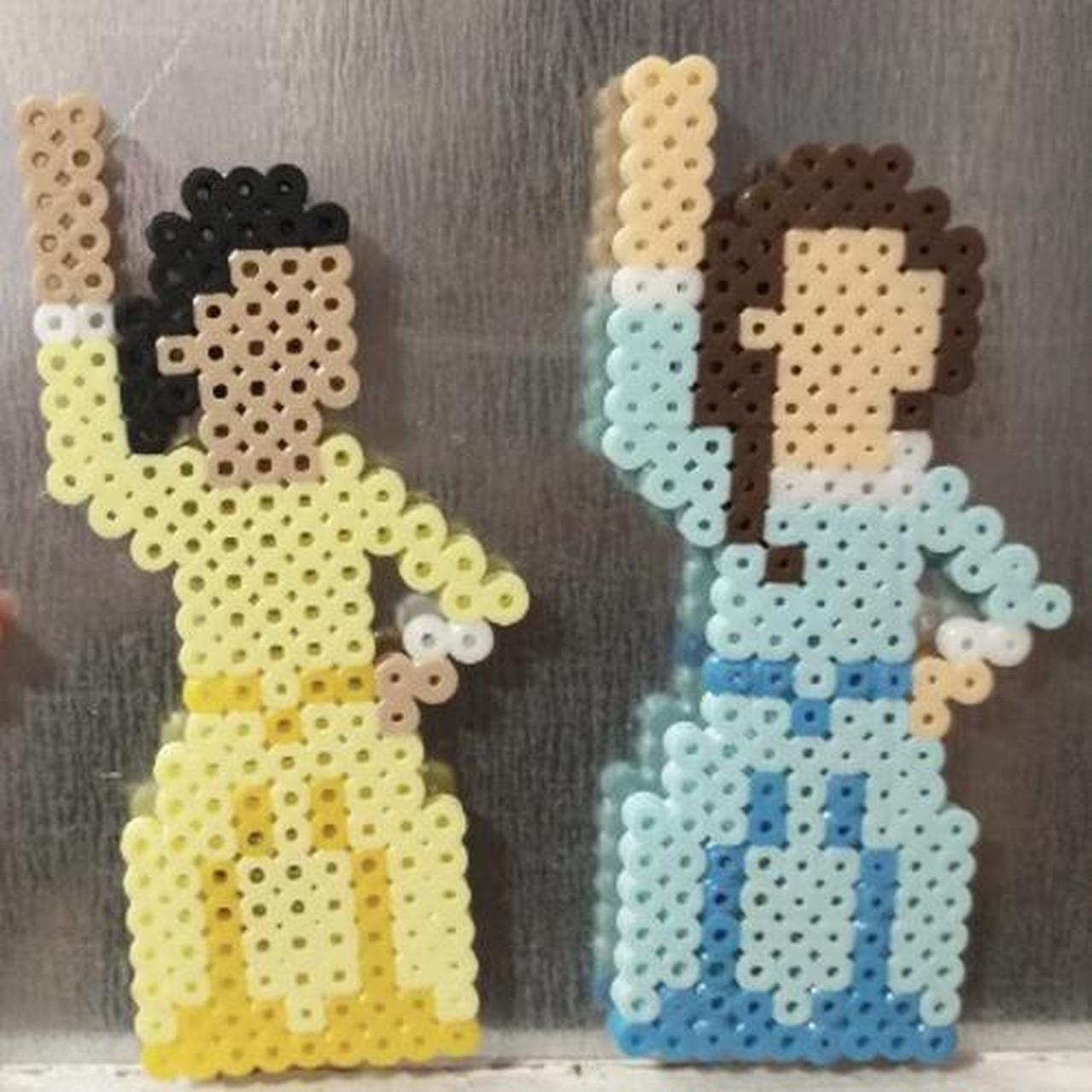 Product Image 3 - perler hamilton schuyler sisters magnets

this