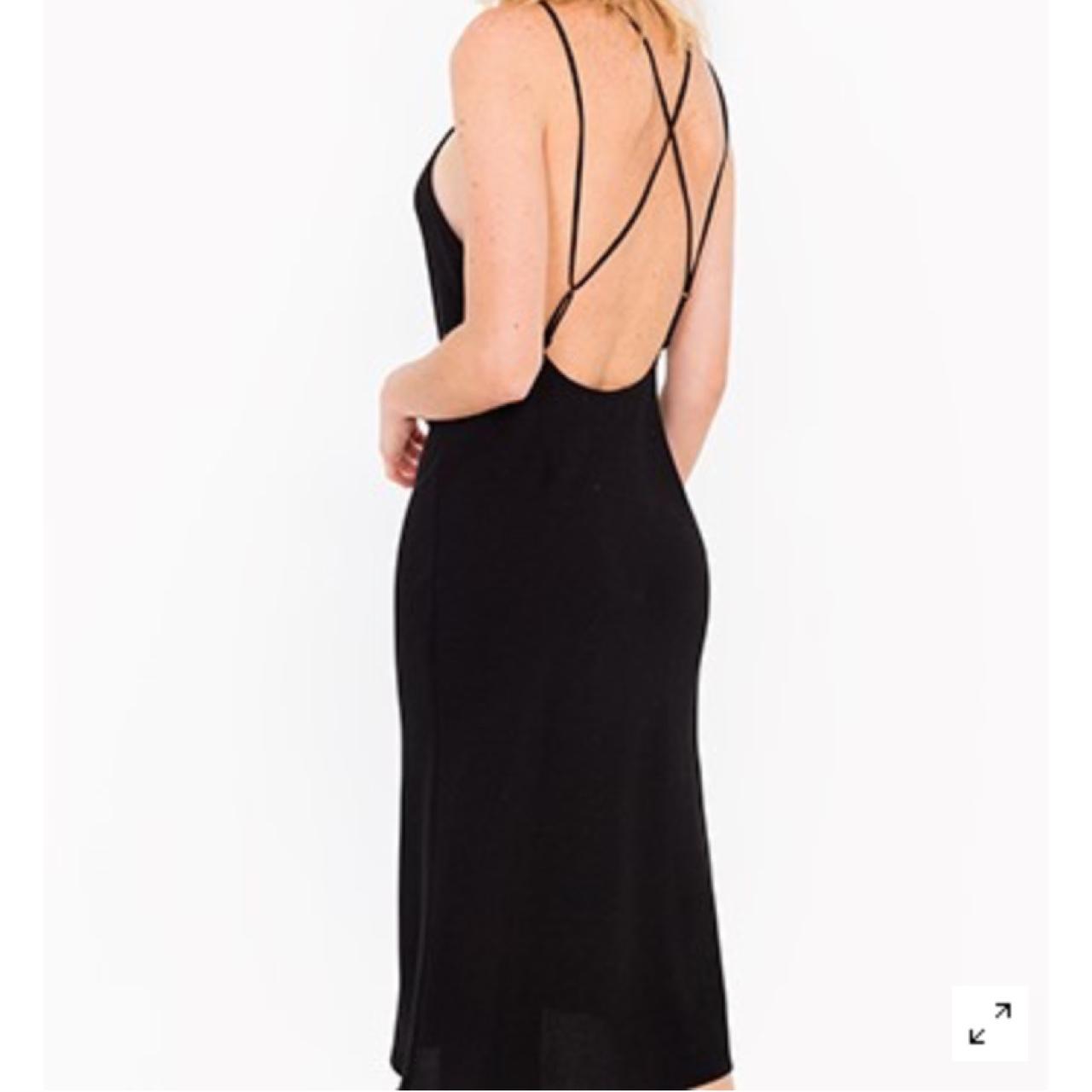 American apparel 2025 crepe dress