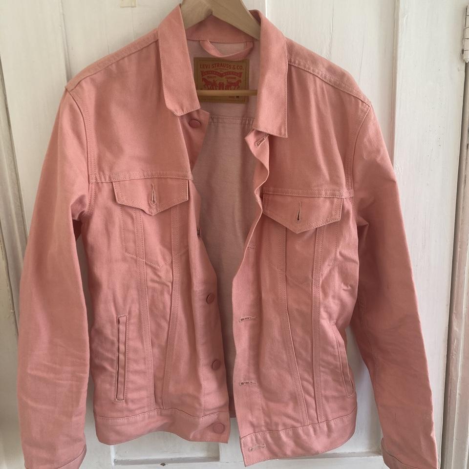 Levis pink denim clearance jacket