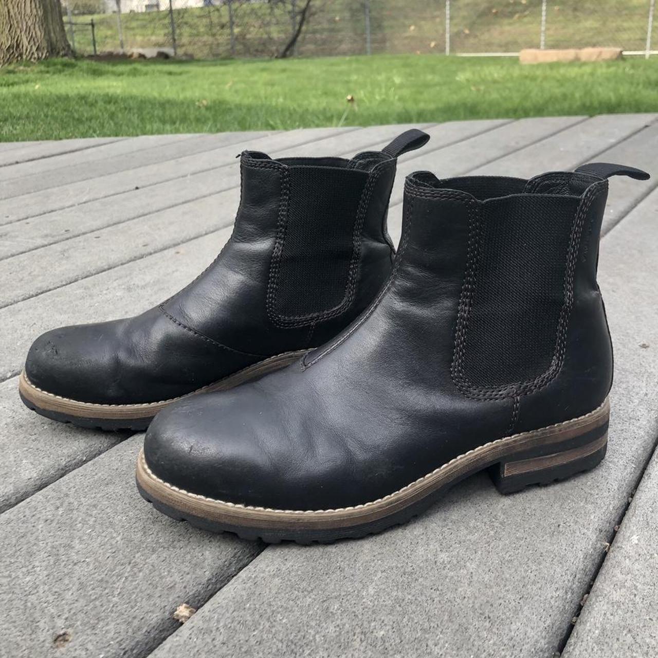 Women's Black and Brown Boots | Depop