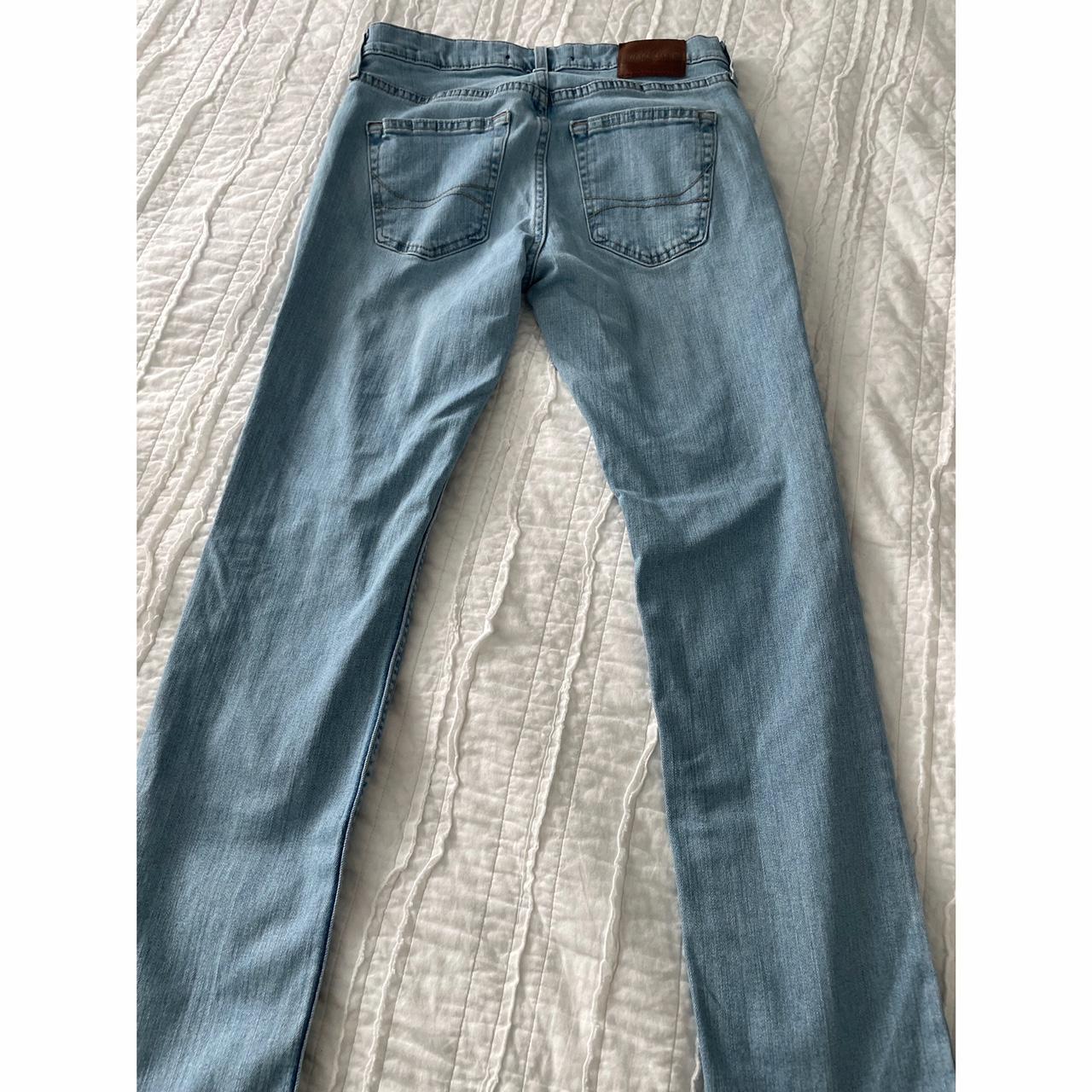 Mens straight leg hollister jeans given to me. Looks... - Depop