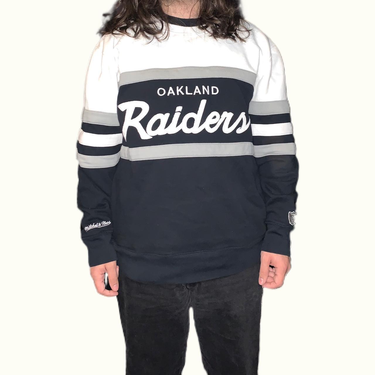 mitchell and ness raiders sweatshirt