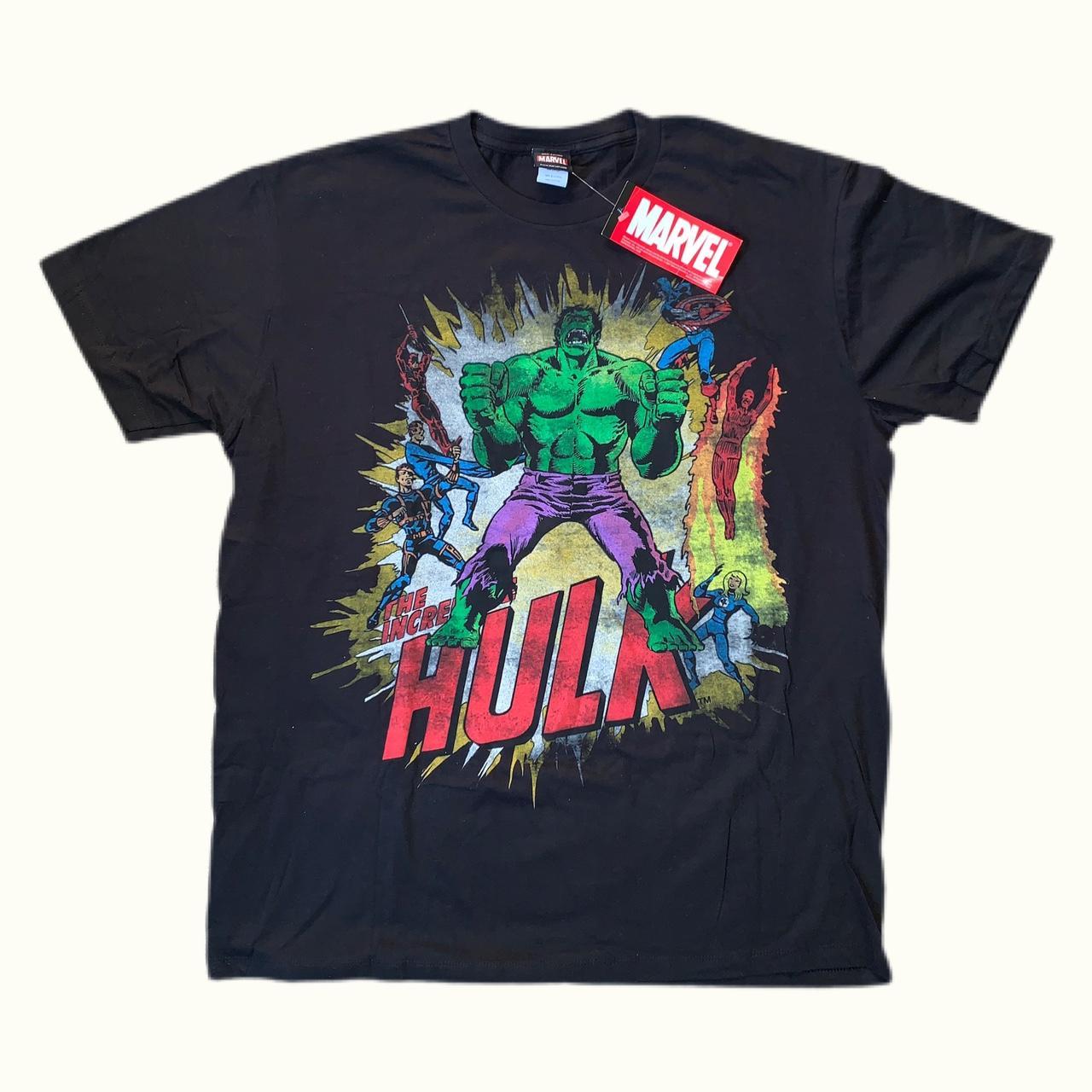 Y2K vintage The Hulk mad engine t shirt nwt... - Depop