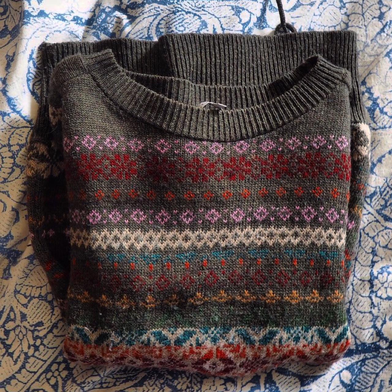 Really comfy and beautiful free people fair isle - Depop