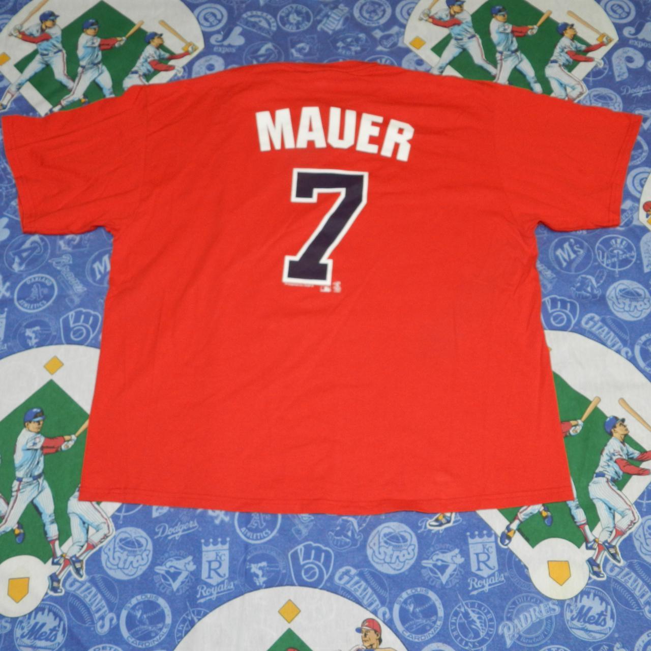 Minnesota Twins Joe Mauer 7 jersey 100% polyester - Depop