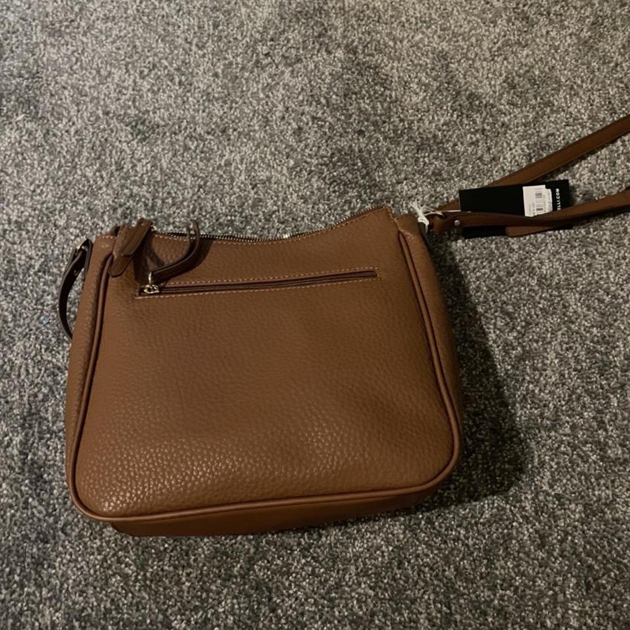 Fiorelli cross body brown leather bag, brand new... Depop
