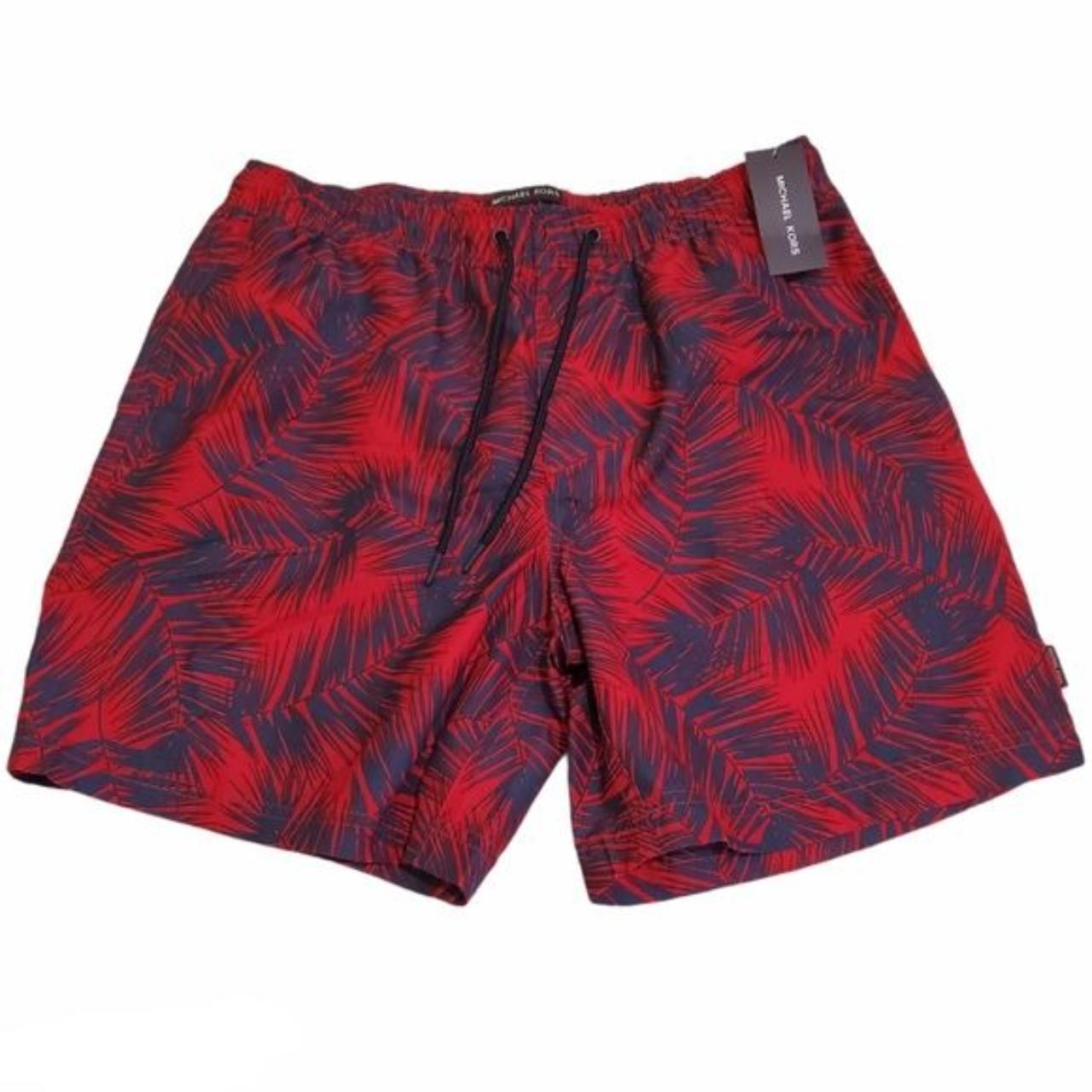 Michael Kors Men's Red Swim-briefs-shorts | Depop
