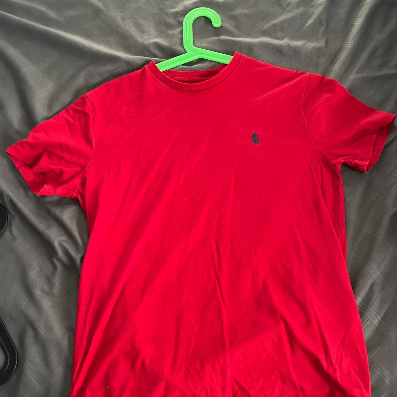 Red Polo fits a small and no sign of any wear or tear - Depop