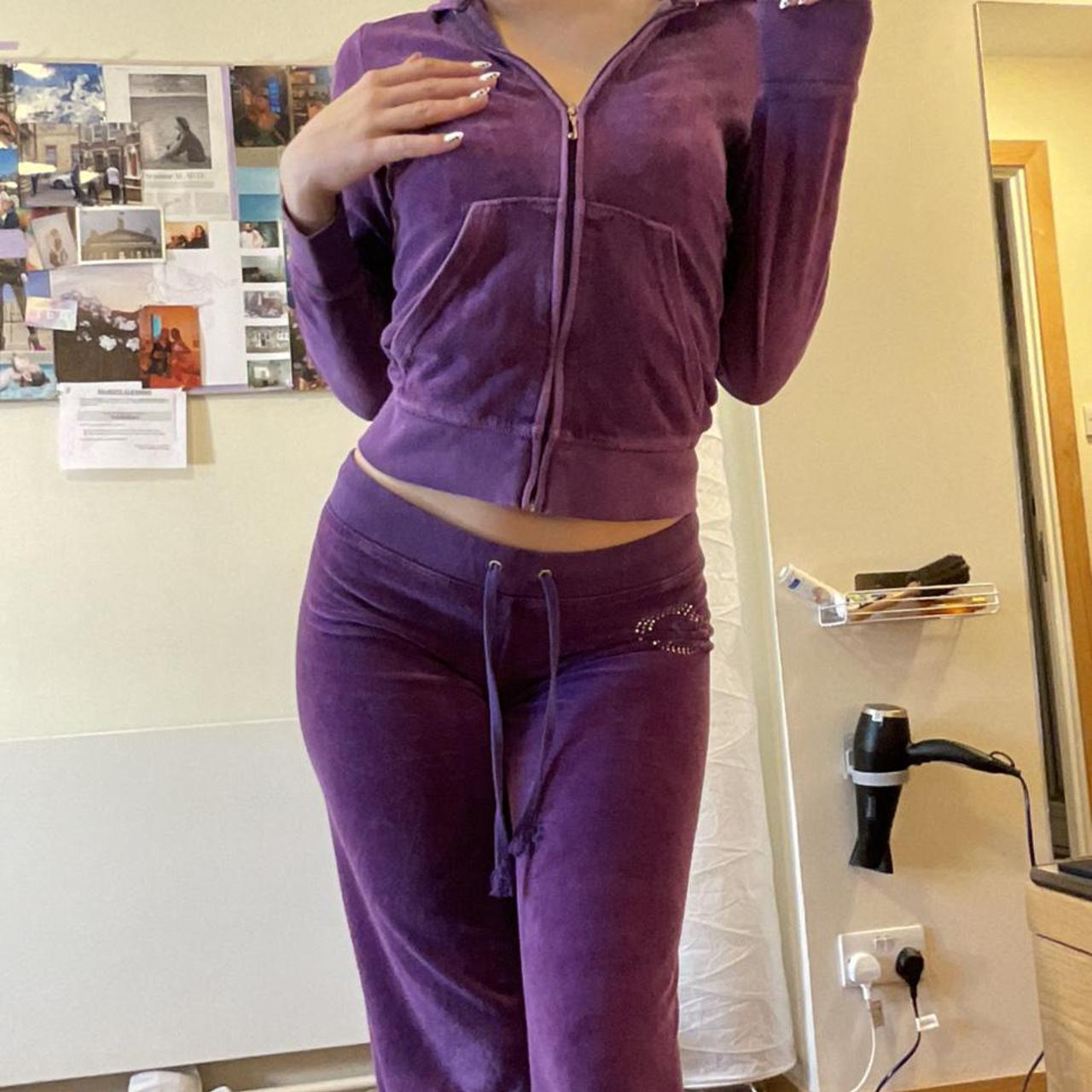 lavender juicy couture tracksuit