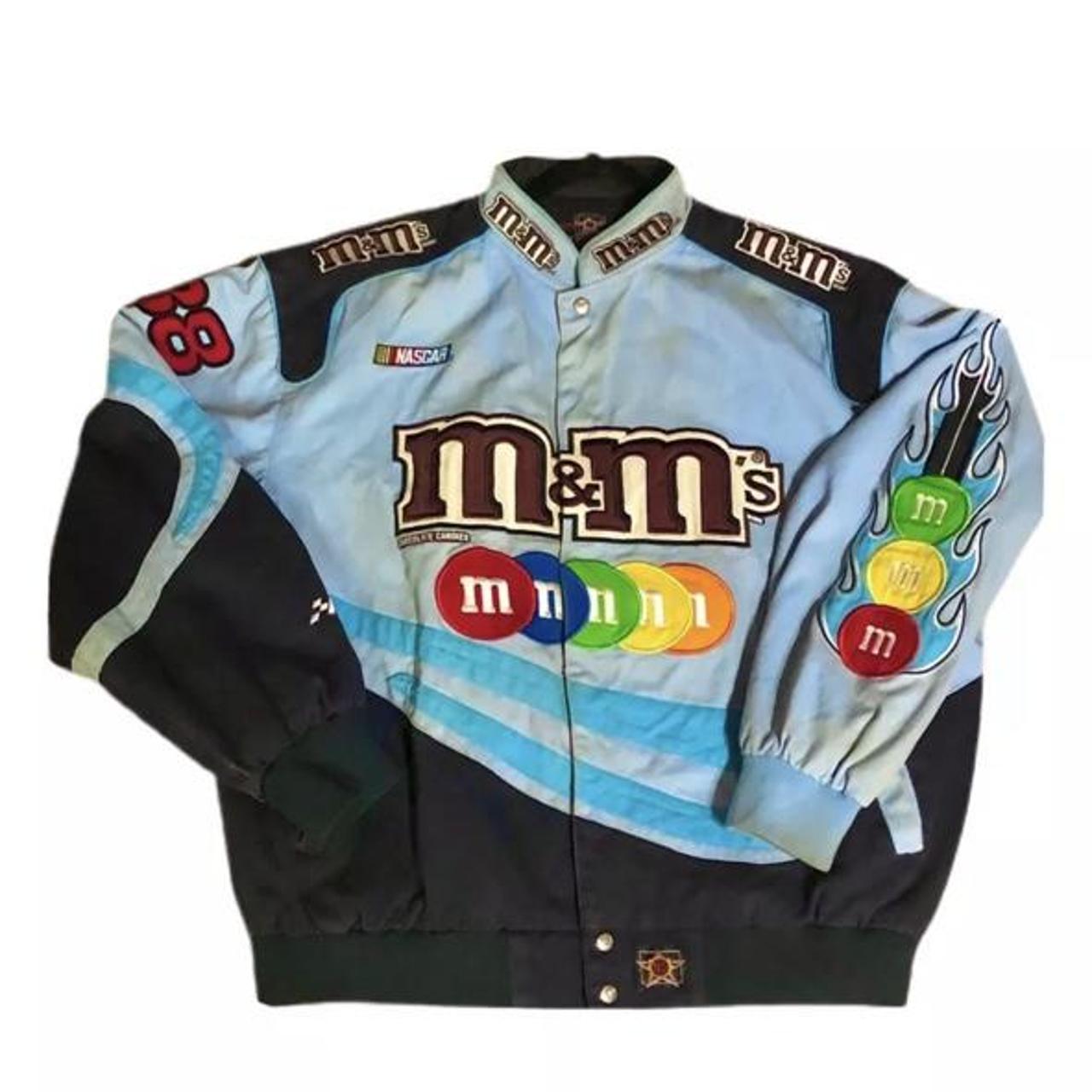 RARE blue m&m NASCAR Racing Good
