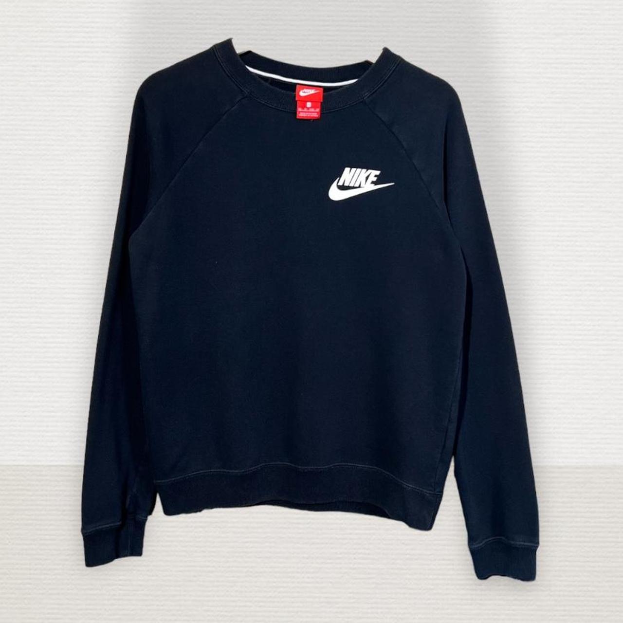 Black Nike crewneck Product Details: Like new... - Depop