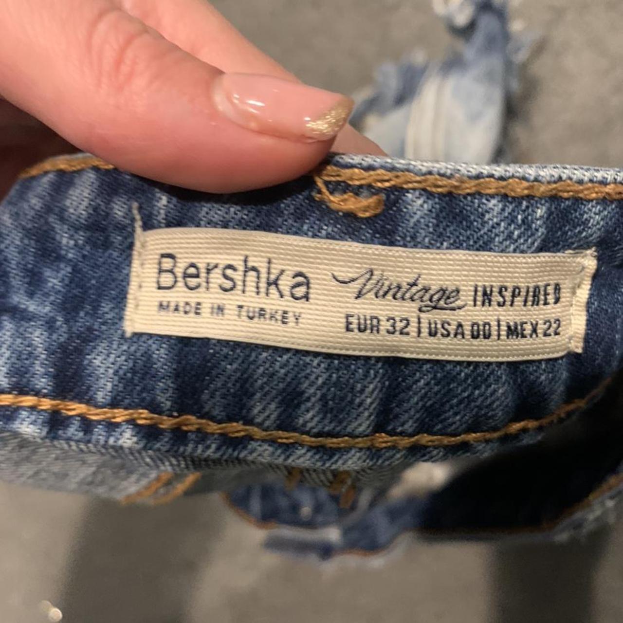 Bershka Women's Blue Shorts (3)
