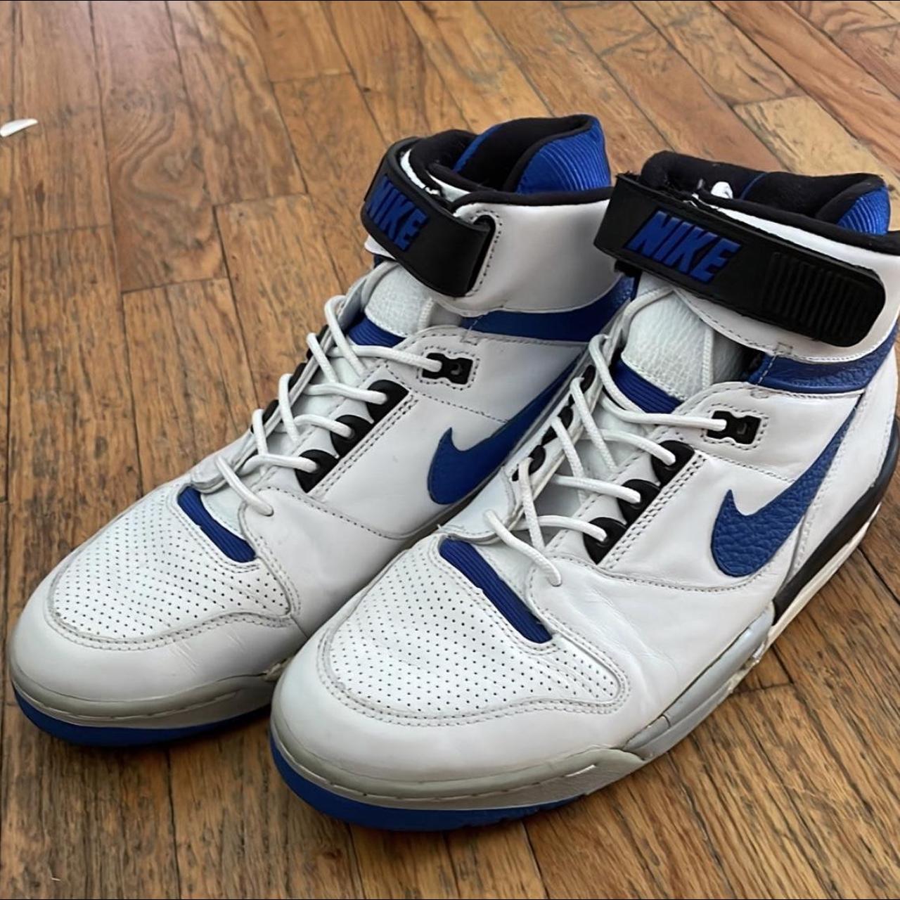 Rare original Nike air revolution high tops with. Depop