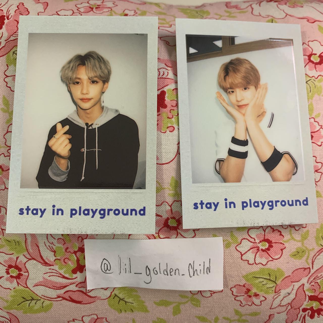 Stray Kids Felix & Seungmin Stay in Playground pola