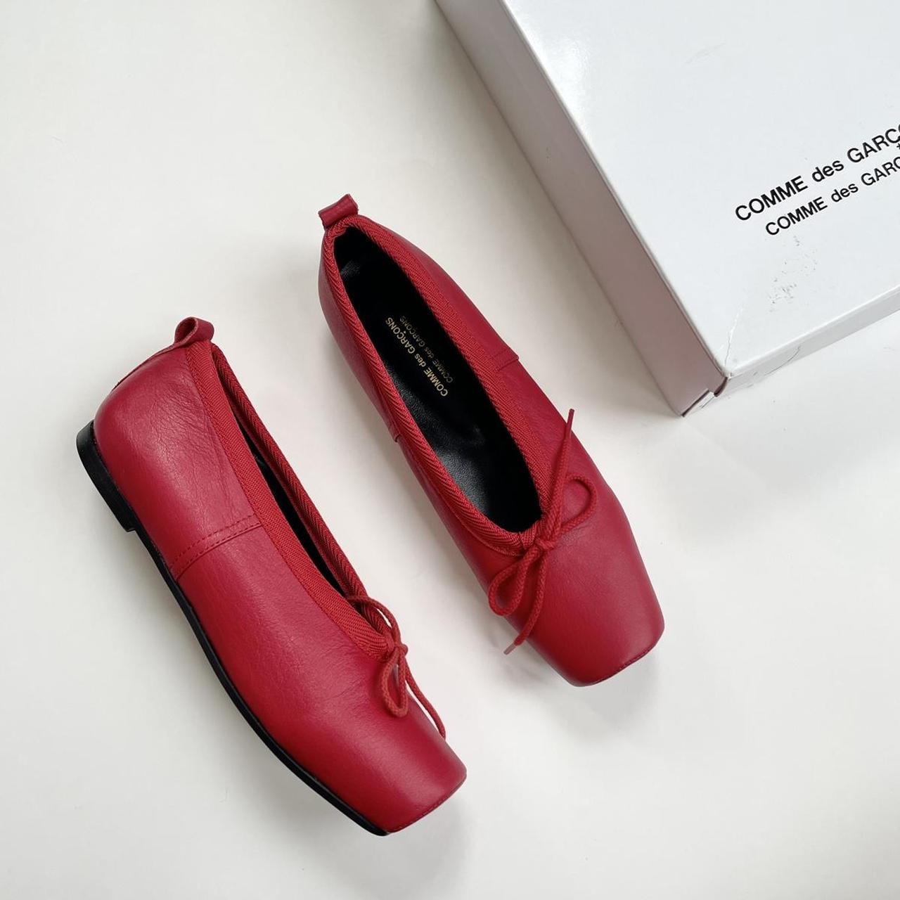 Comme des Garçons Women's Red Ballet-shoes (2)
