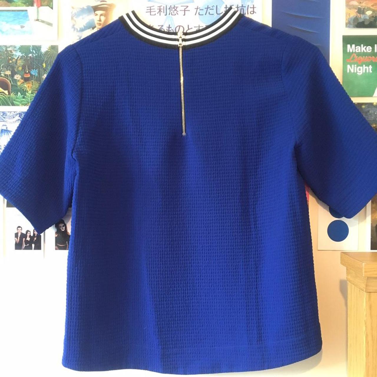 Product Image 3 - Cobalt blue textured Sandro top
A