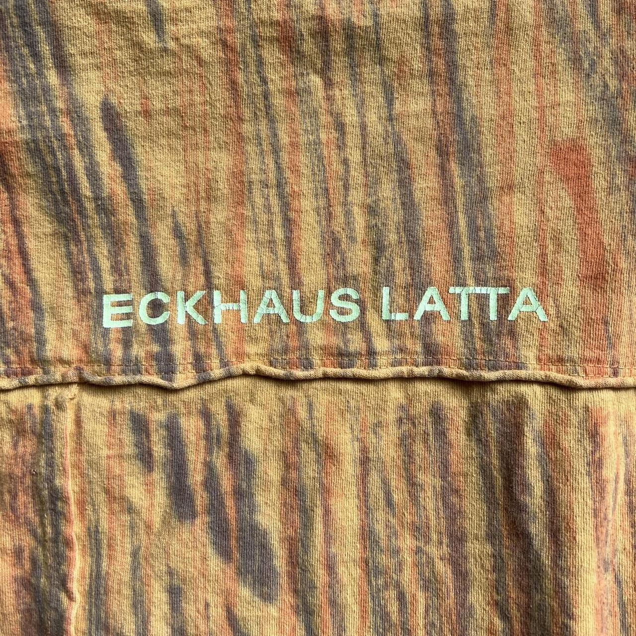 Eckhaus Latta Men's Yellow and Orange T-shirt (3)
