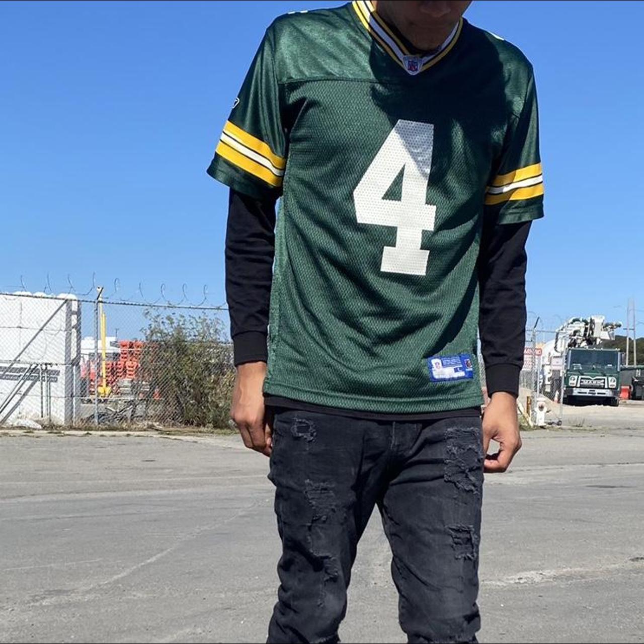 Vintage/Retro Brett Farve Jets jersey Great - Depop