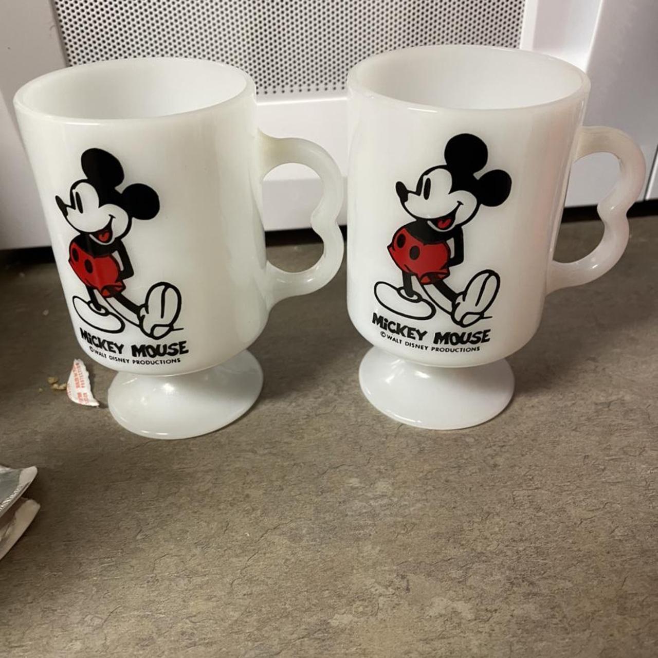 Vintage Walt Disney Productions Porcelain Mickey Mouse Coffee