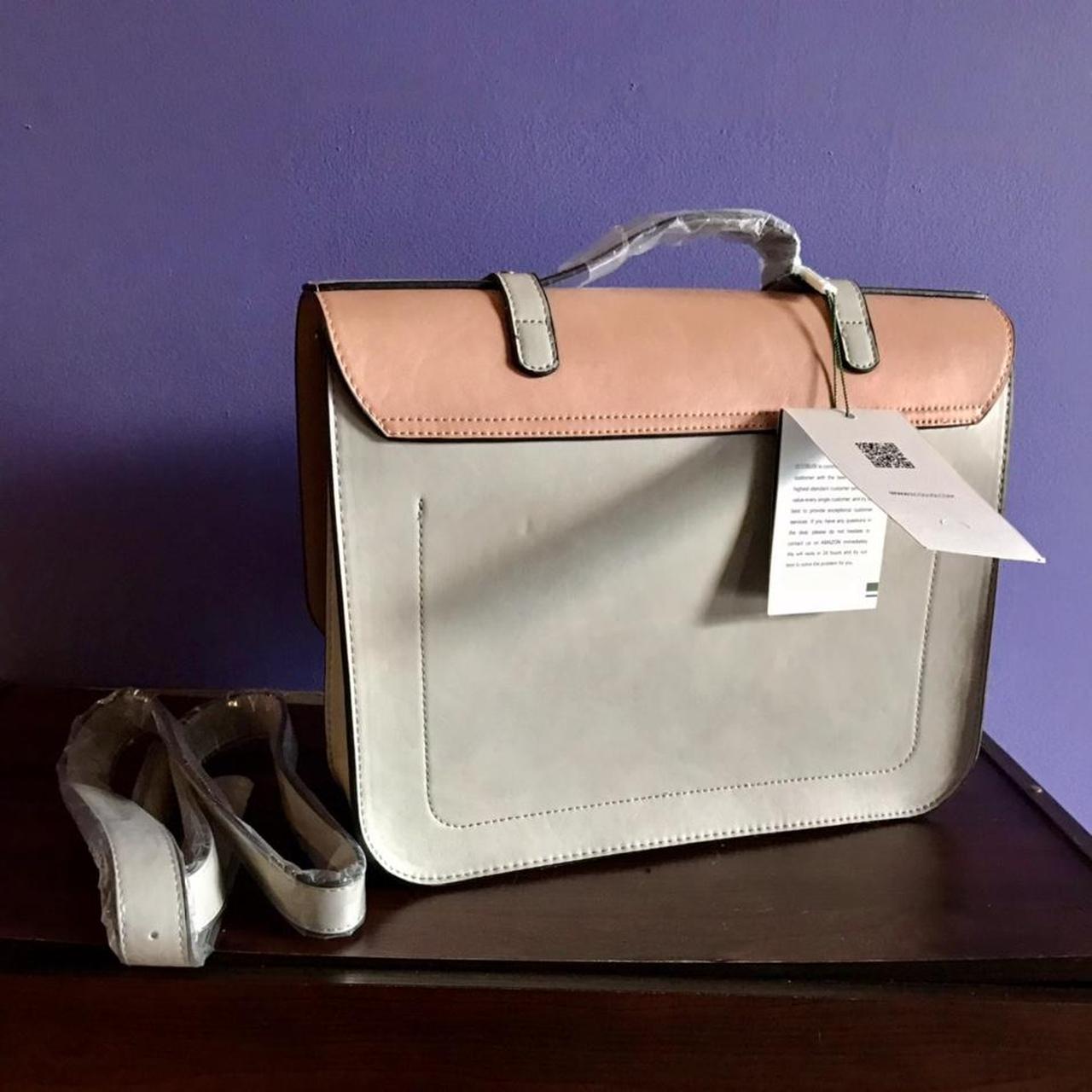 Ecosusi messenger bag with optional crossbody strap.... Depop