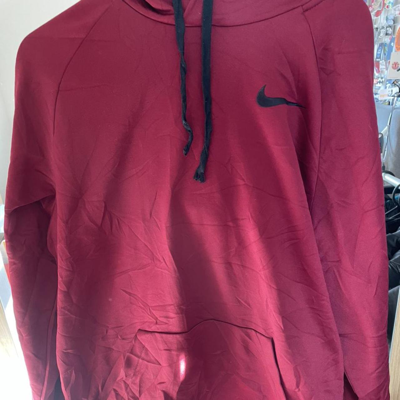 mens burgundy hoodie nike