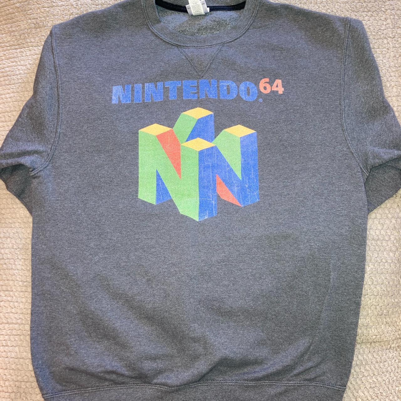 Nintendo Men's Sweatshirt | Depop