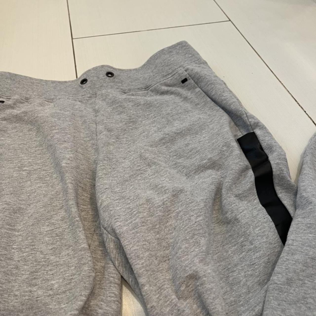 Marc New York Women's Grey and Black Joggers-tracksuits | Depop