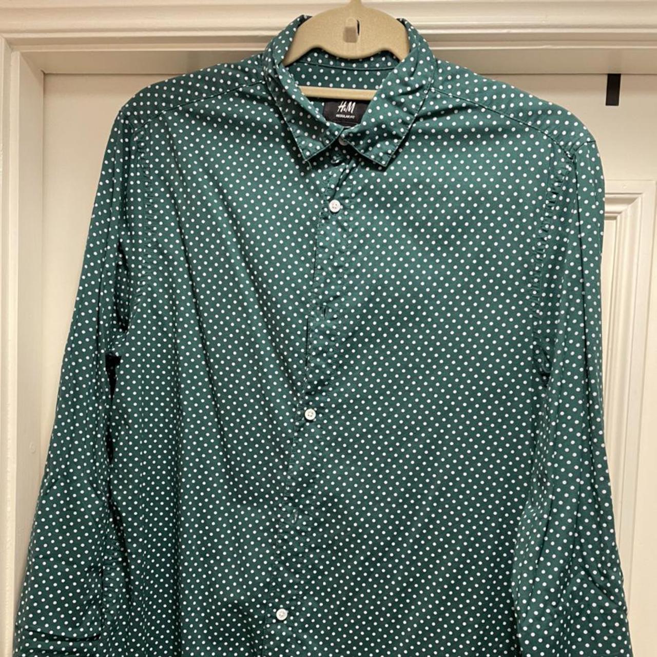 H&m mens polka outlet dot shirt