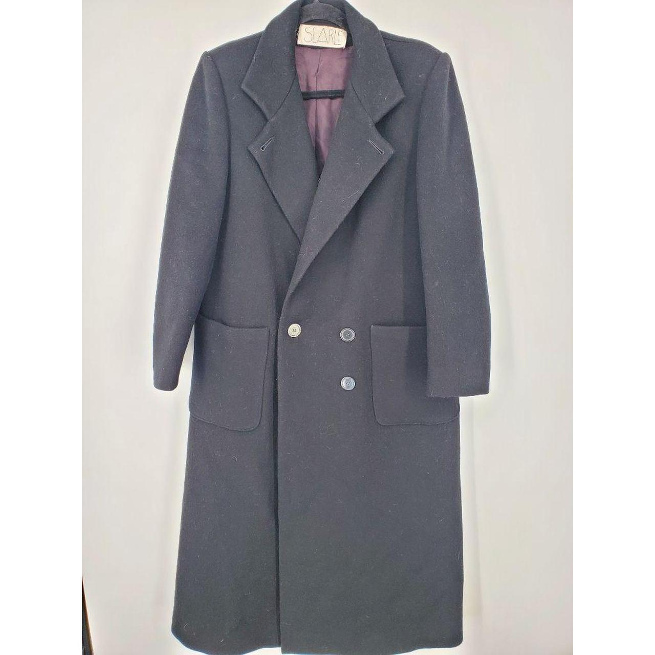 Searle Women's Heavy Overcoat Dress Coat Peacoat... - Depop