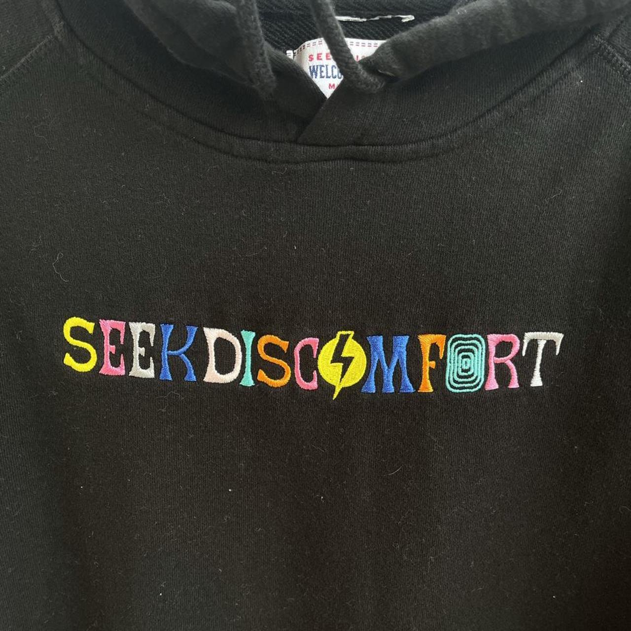 Mens Hoodies Seek Discomfort Pullover Seek Discomfort Hoodie Mens