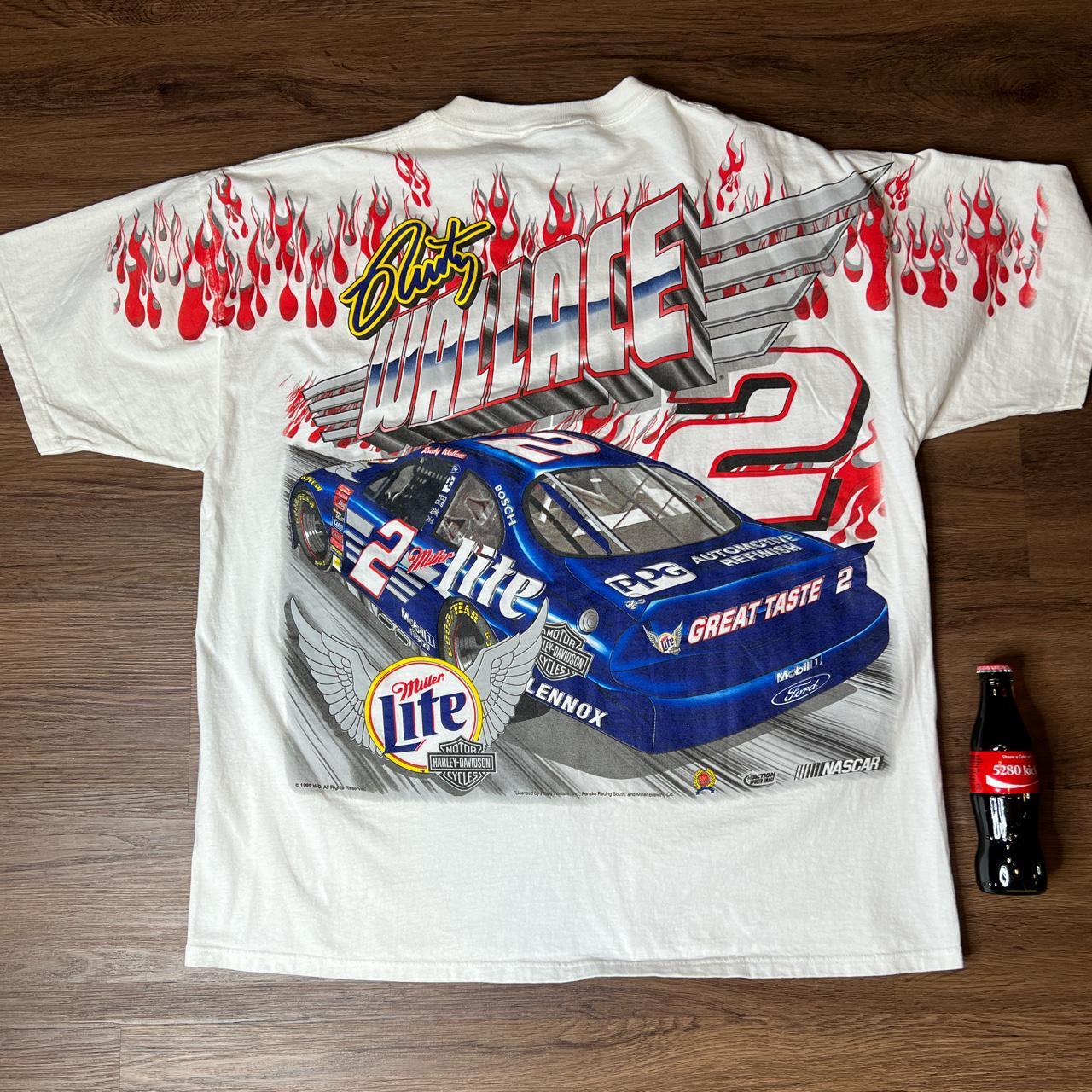 90 s Rusty Wallace Harley T Shirt Harley Davidson x Depop