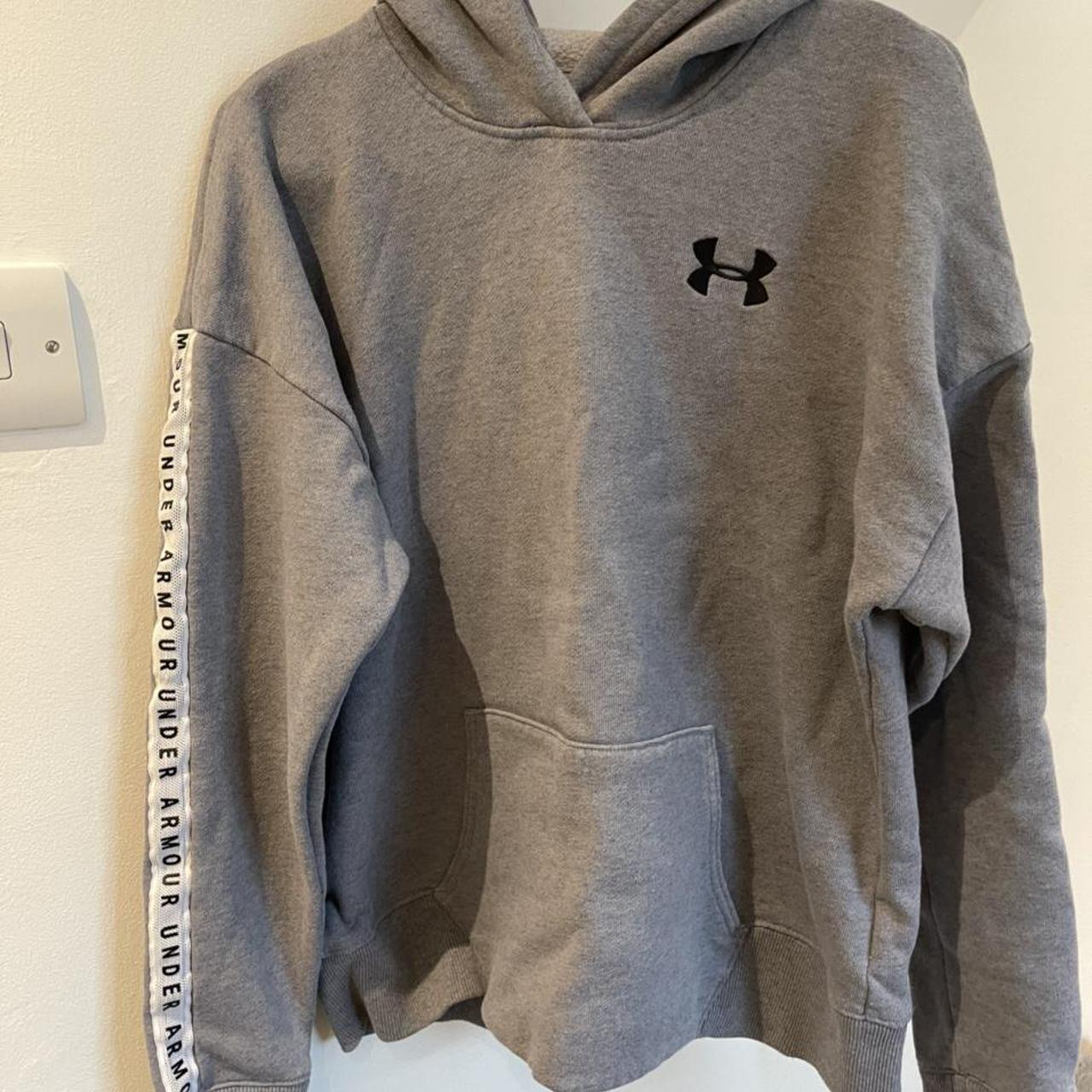 Under Armour - grey hoodie Brand new condition... - Depop