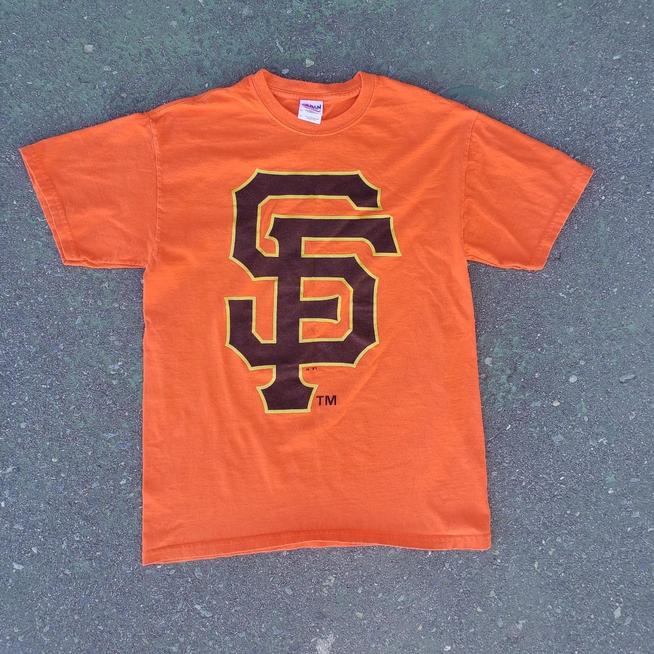 Gildan, Shirts, San Francisco Giants Orange Shirt