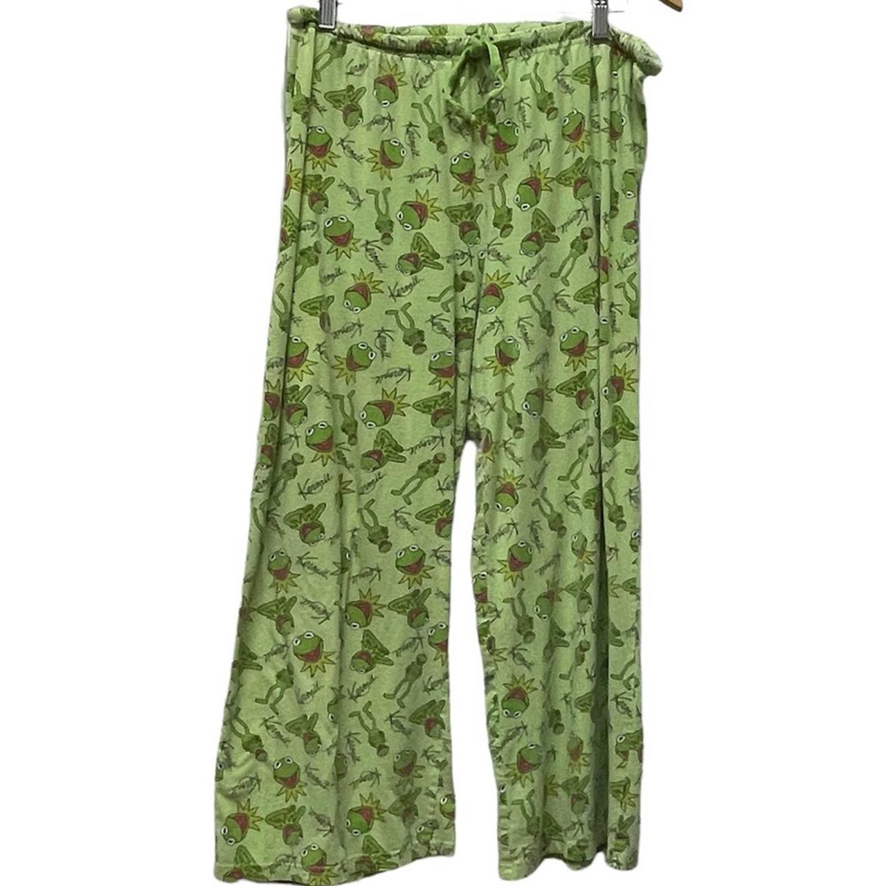 Kermit The Frog Novelty Capri Pajama Pants... Depop