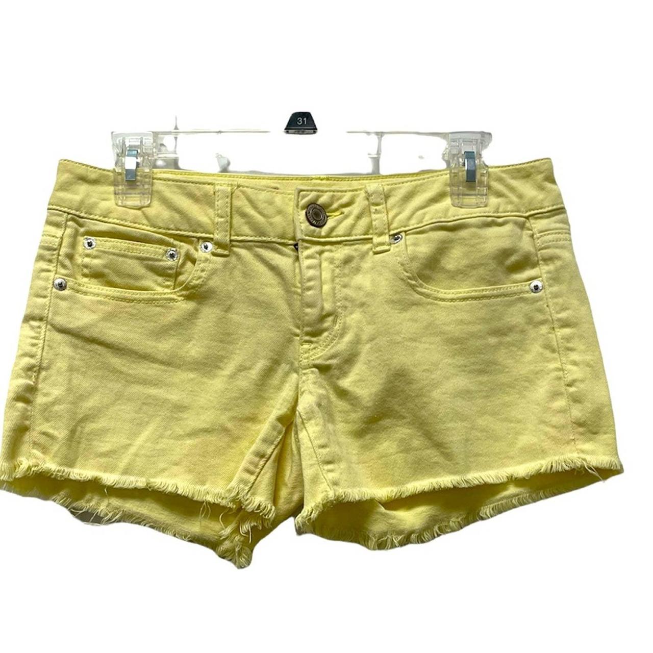 American eagle yellow shorts Clearance