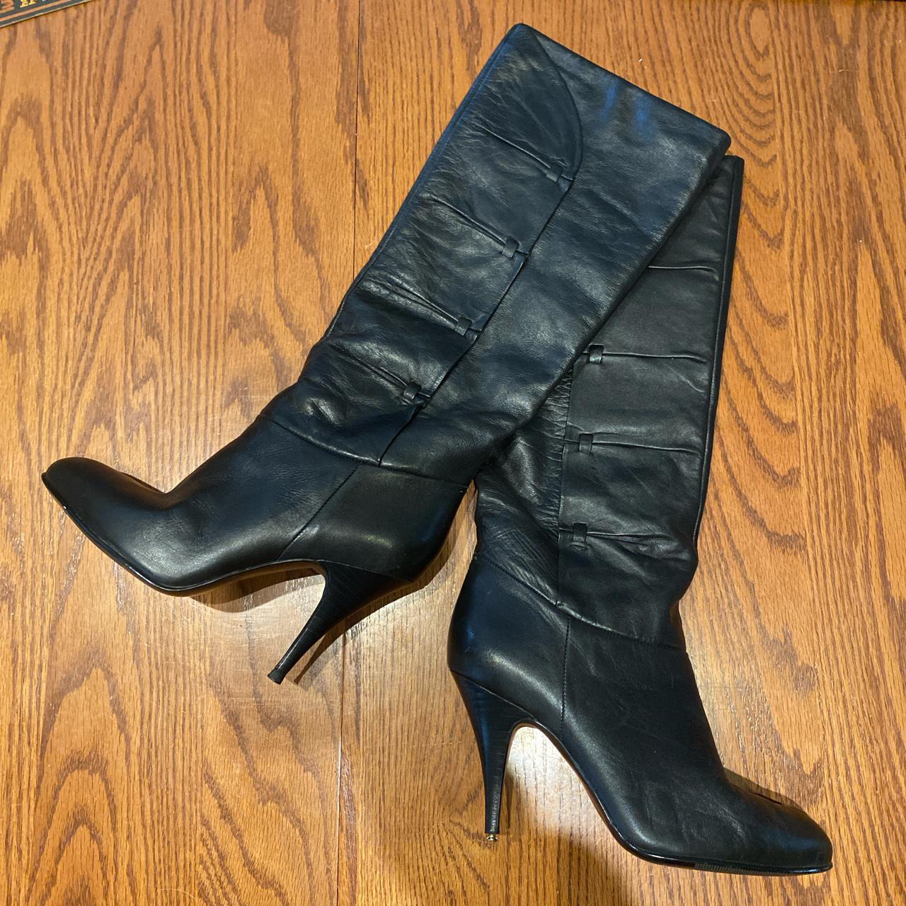 slip on black ankle boots